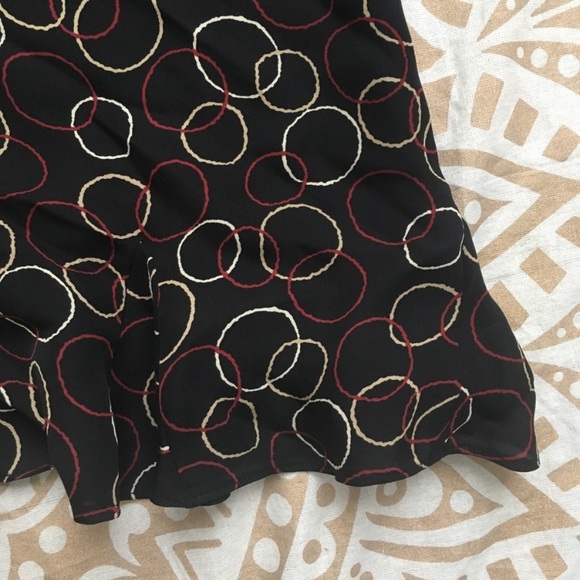 Vintage Silk Talbots Petites Midi Skirt - Picture 4 of 6